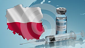 Vaccination campaign in Poland. The fight against coronavirus in the World