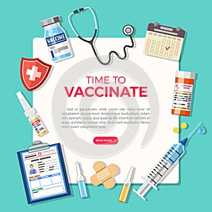 Vaccination Concept Banner
