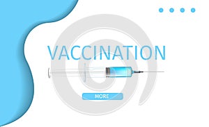 Vaccination Concept Main Webpage