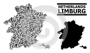 Vaccination Mosaic Map of Limburg Province