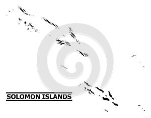 Vaccination Mosaic Map of Solomon Islands