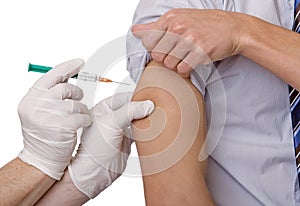 Vaccination protection influenza photo