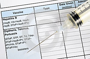 Vaccination record