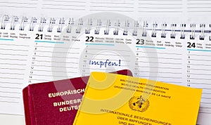 Vaccination, travel, passport, vaccination certificate