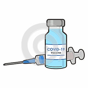 Vaccine Covid-19 coronavirus icons. Treatment for coronavirus covid-19