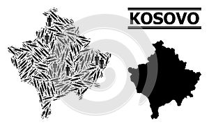 Vaccine Mosaic Map of Kosovo