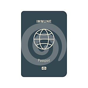Vaccine Passport Or Immunity Passport Vector