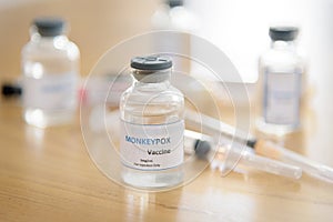 Vaccine vial for Monkeypox or Clade Smallpox vaccine