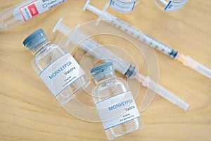 Vaccine vial for Monkeypox or Clade Smallpox vaccine