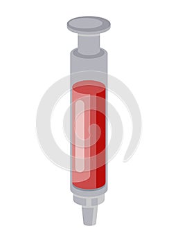 Vacine Vial Medical Syringe