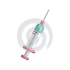 vacine vial medical syringe dose