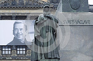 Vaclav Havel and St. Ludmila