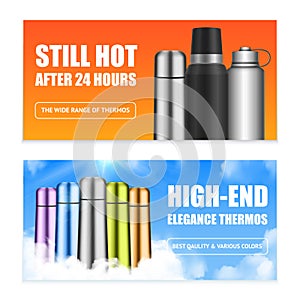 Vacuum Bottles Flasks Banners