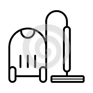 Vacuum cleaner icon vector illustrationa