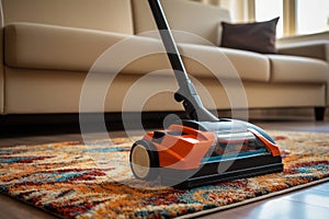 Vacuum equipment background domestic household cleaner floor dust cleaning housework house home