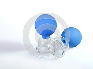 Vacuum glass cupping photo