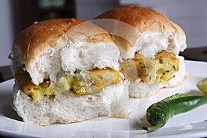 Vada Pav - A maharashtrian snack