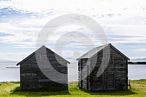 Vadso village in Norway