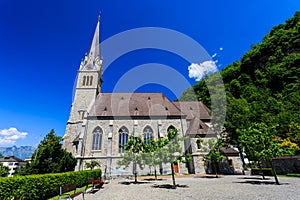 Vaduz Cathedral, or Cathedral.