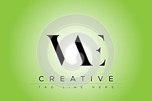 VAE abstract letter logo design