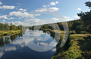 Vaesterdalaelven in Saelen