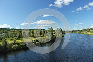 Vaesterdalaelven in Saelen