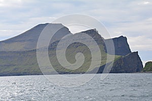 Vagar Island in the Faroe Islands photo