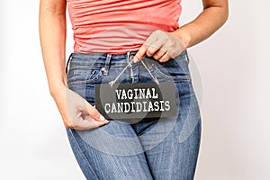 Vaginal candidiasis, Health, hygiene and the immune system concept photo