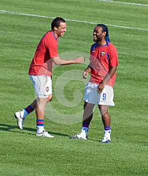 Vagner Love and Carvalho