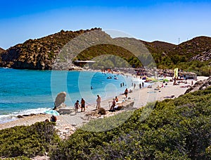 Sunny Day on Vai Beach, Crete