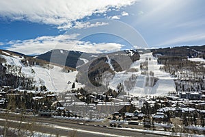 Vail Ski Resort in the Colorado Rocky Mountains