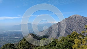 Mountains view at Vaishno devi temple photo