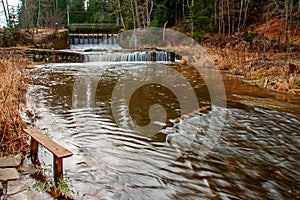 Vaives mill dam