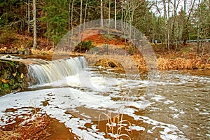 Vaives mill dam
