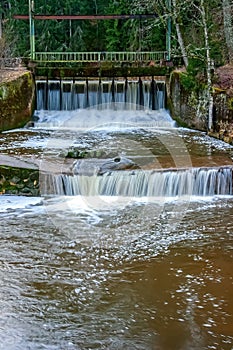 Vaives mill dam