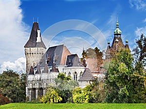 Vajdahunyad castle in Budapest