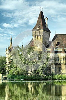 Vajdahunyad castle in Budapest