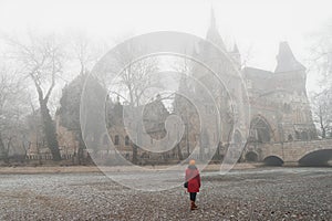 Vajdahunyad castle in Budapest, Hungary