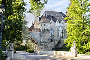 Vajdahunyad Castle, Budapest. Hungary