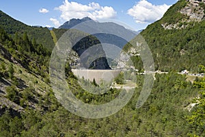The Vajont dam, Italy photo