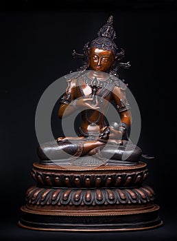 Vajrasattva with dorje and hand bell