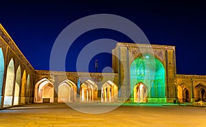 Vakil Mosque, a mosque in Shiraz, southern Iran.
