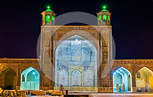 Vakil Mosque, a mosque in Shiraz, southern Iran.