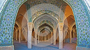 Vakil Mosque in Shiraz Iran photo