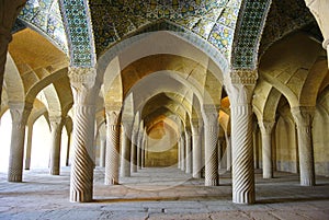 Vakil Mosque in Shiraz, Iran.