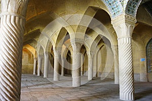 Vakil Mosque in Shiraz, Iran.