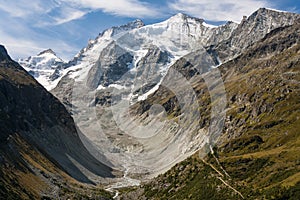 Val d'Anniviers in Swiss Alps