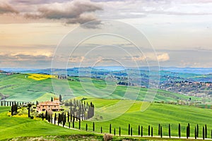 Val d\'Orcia in spring