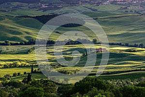 VAL D'ORCIA, TUSCANY/ITALY - MAY 17 : Val d'Orcia in Tuscany on