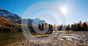 Val di Campo - Engadina CH - Autumn photo